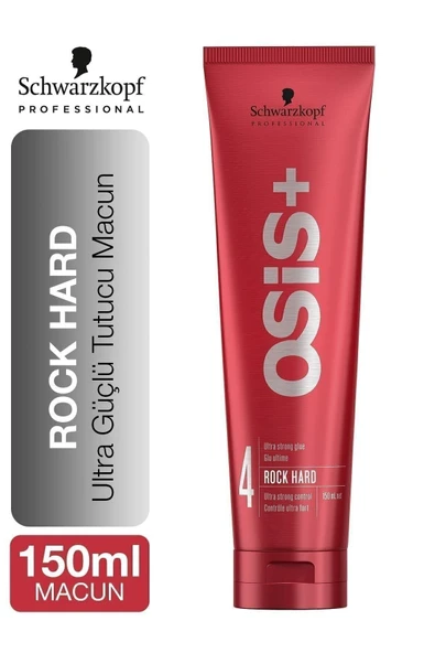 OSİS Saç Şekillendirici 150 ml - Rock Hard Ultra Strong Glue 4045787314557