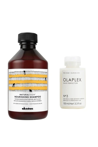 DAVİNES Nourishing Şampuan 250 ml+ Olaplex Saç Kusursuzlaştırıcı 100 ml