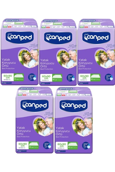 Yatak Koruyucu Örtü Ekstra Örtü (60cm * 90cm) 50 Adet