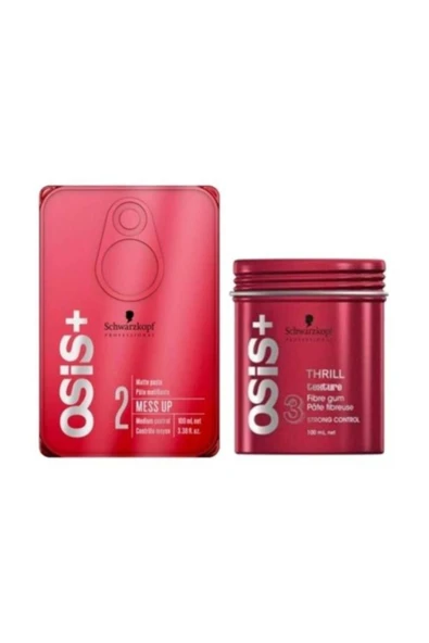 OSİS Koçak Kozmetik - Mess Up Wax 100 Ml + Thrill Wax 100 Ml 515554554546
