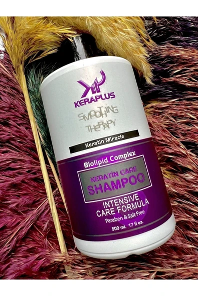 KERAPLUS Keratin Bakım Şampuanı 500 Ml Tuzsuz Sülfatsız - Resim 2