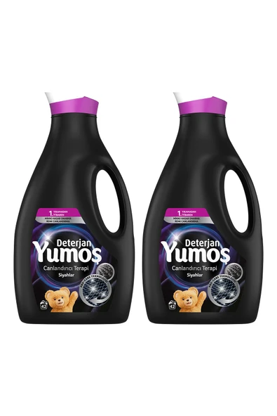 Sıvı Bakım Çamaşır Deterjanı Siyah Ve Koyu Renkli Giysiler Için 2520 ml 2 Adet - 2