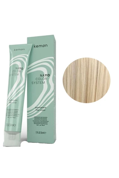KEMON Amonyaksız Nayo Color 10,3 Platin Sarı Dore Saç Boyası 50 ml 8020936048183
