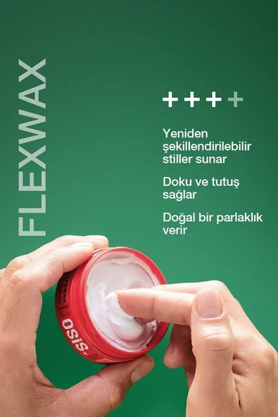 OSİS Flexwax Ultra Güçlü Doku Veren Krem Waxı 85ml & Osis Thrill Elastik Lifli Gum Şekillendiricisi 100ml - 3