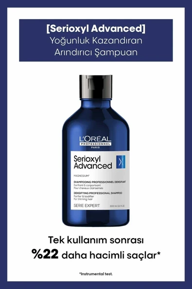 L'OREAL PROFESSİONNEL Serie Expert Serioxyl Advanced Dökülme Karşıtı Saç Bakım Seti - Resim 2