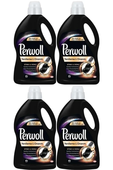 Siyahlar Için Sıvı Çamaşır Deterjanı 50 Yıkama 3l X 4 Adet ürün görseli