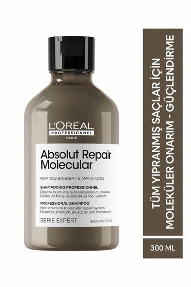 L'OREAL PROFESSİONNEL Serie Expert Absolut Repair Molecular Onarıcı Ve Güçlendirici Molekül Bakım Se - Resim 2