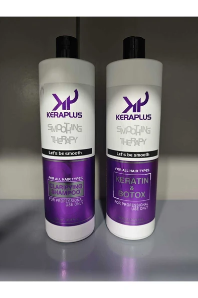 KERAPLUS Onarıcı Keratin Dolgusu Düzleştirme Etkili 1000ml Set - Resim 3
