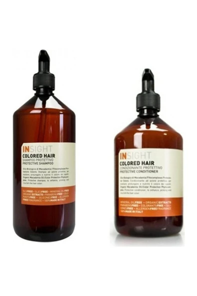 INSİGHT Colored Hair Boyalı Saçlar Şampuan 900 Ml + Saç Kremi 400 Ml