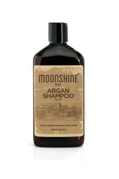 MOONSHINE - Argan Şampuan 500ml & Argan Mask&conditioner 500ml - Resim 2
