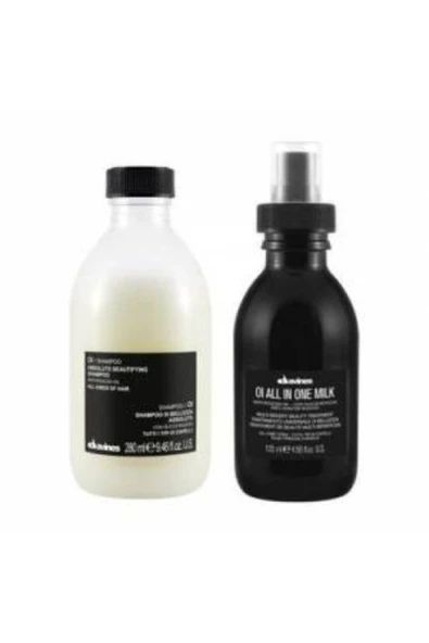 DAVİNES Vegan Oi/oil Şampuan 280ml + Bakım Sütü 135 Ml Sülfatsız Bakım Seti