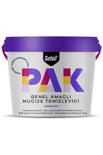 Pak Genel Amaçlı Mucize Temizleyici 500 Gr - 3