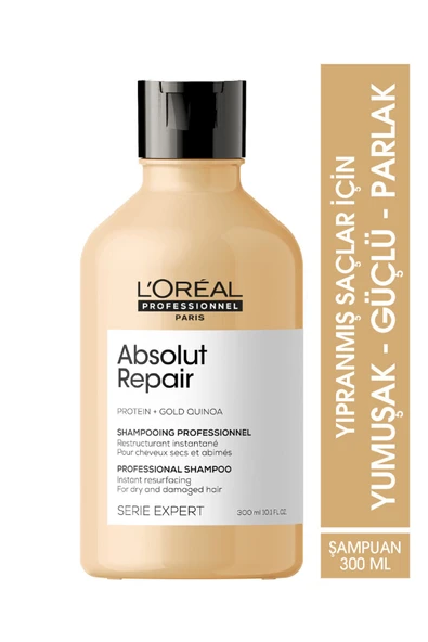 L'OREAL PROFESSİONNEL Serie Expert Profesyonellerin Bakım Seti, Absolut Repair - Resim 2