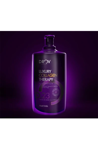 DROV KOZMETİK LUXURY COLLAGEN THERAPY HAİR PROTEİN 700 ML - Resim 2