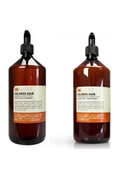 INSİGHT Colored Hair Boyalı Saçlar Şampuan 900 Ml + Saç Kremi 900 Ml