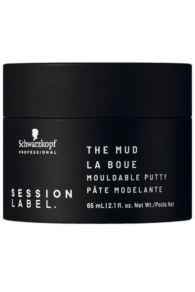 SCHWARZKOPF Sessıon Label The Mud Moldable Putty 65 Ml Saç Macunu