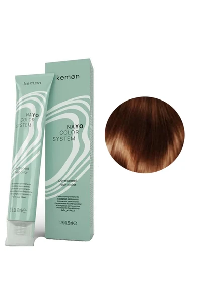 KEMON Amonyaksız YoGreen 6,8 Koyu Kumral Sedef Saç Boyası 50 ml 8020936049852 ürün görseli