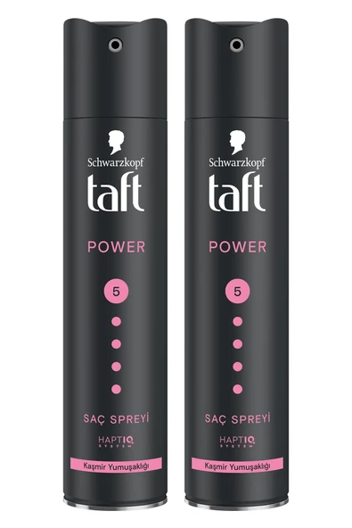 Power Kaşmir Saç Spreyi 250ml - Mega Güçlü, 2'li Set