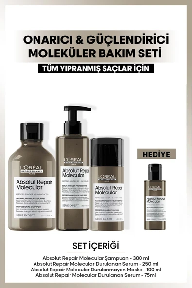 L'OREAL PROFESSİONNEL Serie Expert Absolut Repair Molecular Onarıcı Ve Güçlendirici Molekül Bakım Se
