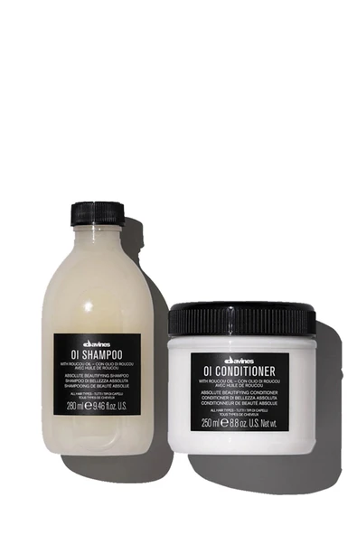 DAVİNES O I/ Oil Sülfatsız Şampuan 280 Ml + Kremi 250 Ml Key Kuaför