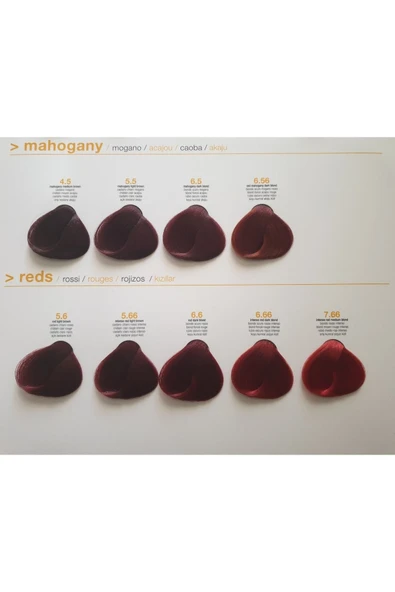 MİLKSHAKE Saç Boyası 150 Ml 4.5 Orta Kestane Akaju - Resim 2