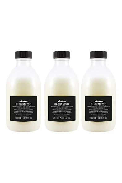 DAVİNES Oi/oil Tüm Saç Tipleri Için Sülfatsız Bakım Şampuanı 280 Ml X 3 Adet-- - 1