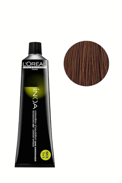 İNOA Boya 7,1 Küllü Kumral Amonyaksız 60 Ml