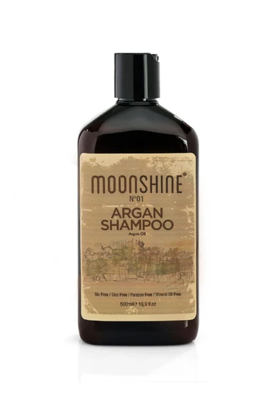 MOONSHINE Argan Shampoo 500ml ürün görseli