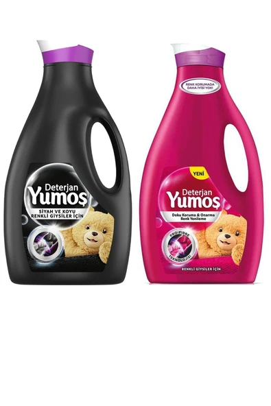 Siyahlar ve Renkli Giysiler Için Çamaşır Deterjanı 2'li 2520 ml