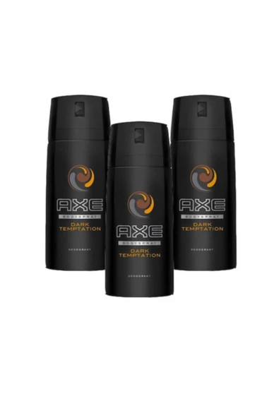 Deodorant Men 150 ml Dark Temptation X 3 Adet