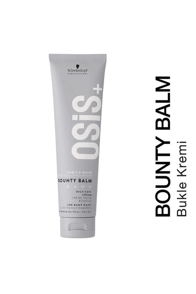 OSİS Bounty Balm Yoğun Bukle Kremi 150ml | Doğal Bukle, Kolay Tarama ve Yumuşacık Saçlar