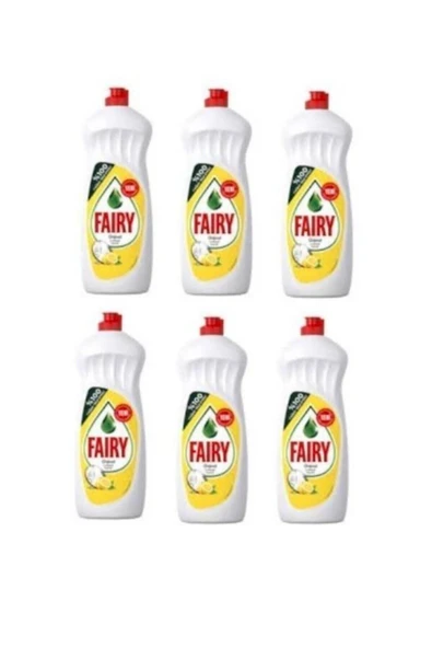 fairy Sıvı Deterjan Limon 650 ml X 6 Adet ürün görseli 1