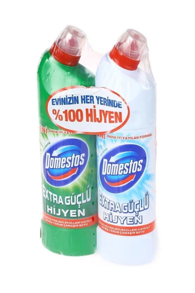 Dağ Esintisi 750 ml + Domestos Kar Beyaz Çamaşır Suyu 750 ml