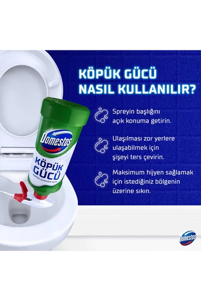 Köpük Gücü Köpük Çamaşır Suyu Çam Ferahlığı 450 ml X3 - 7