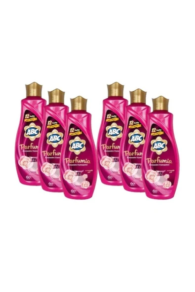 Parfumia Sıvı Konsantre Çamaşır Yumuşatıcısı 1440 ml x 6 Adet Romantik Gül