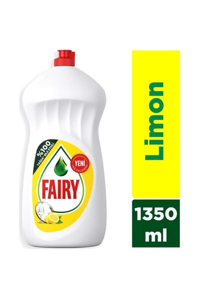 Fairy Sıvı Bulaşık Deterjanı Limon Kokulu 1500  Ml ürün görseli 1