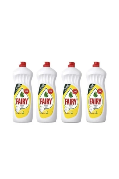 Fairy Sıvı Deterjan Limon 650 ml X 4 Adet ürün görseli 1