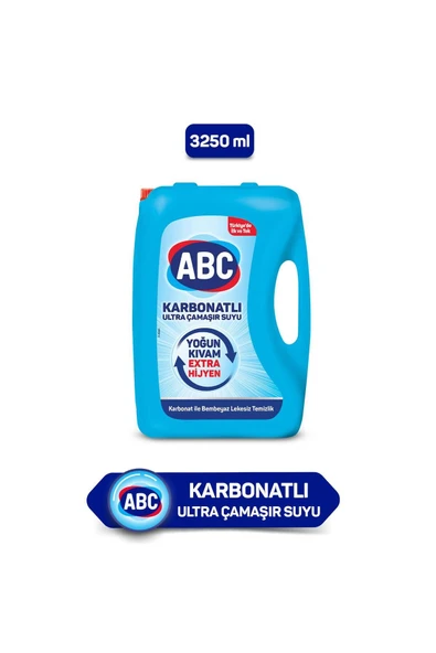 Karbonatlı Ultra Çamaşır Suyu 3,25l Tekli
