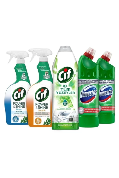 Cif +  Domestos Temizlik Paketi - Resim 2