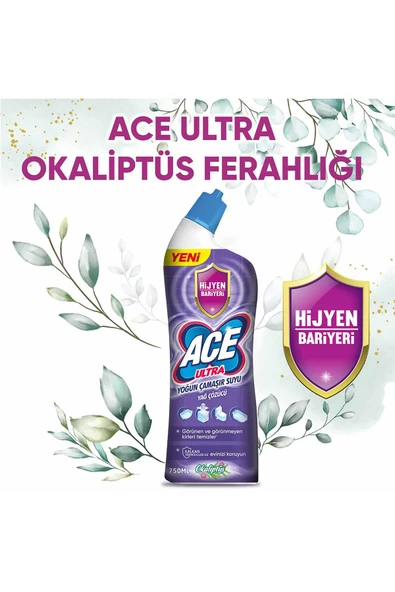 Ultra Yoğun Kıvamlı Çamaşır Suyu Okaliptus 810g X6 - 3