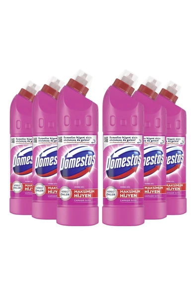 Çamaşır Suyu Pembe Güç 750 ml 6 Adet - Resim 2