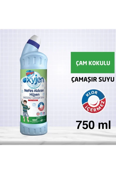 Oksijen Çamaşır Suyu 750 ml X 2 Adet - 6