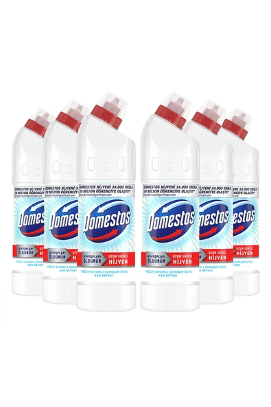 Yoğun Kıvamlı Çamaşır Suyu Kar Beyazı Maksimum Hijyen 750 ml 6 Adet - 2