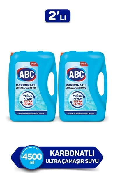 Ultra Çamaşır Suyu Karbonatlı 3250 Ml 2'li