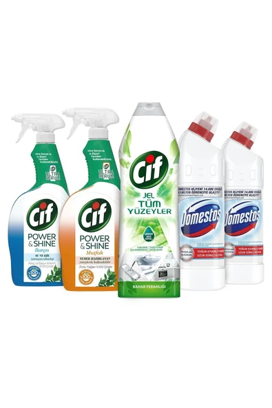 Cif + Domestos Temizlik Paketi - 2