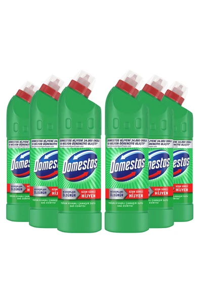 Yoğun Kıvamlı Çamaşır Suyu Dağ Esintisi Maksimum Hijyen 750 ml 6 Adet - 2