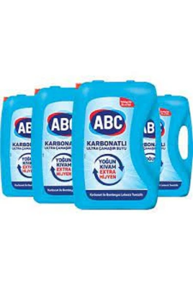 Karbonatlı Ultra Çamaşır Suyu 3,25l 4'lü Paket