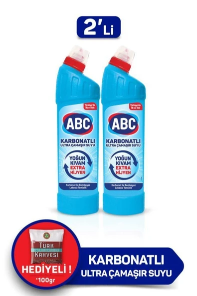 Karbonatlı Ultra Çamaşır Suyu 750 ml 2'li