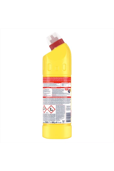 Çamaşır Suyu Limon Ferahlığı 750 ml 6 Adet - 8