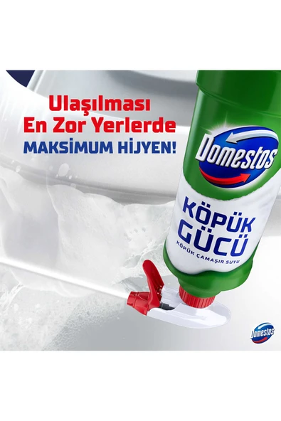 Köpük Gücü Köpük Çamaşır Suyu Çam Ferahlığı 450 ml X3 - 3